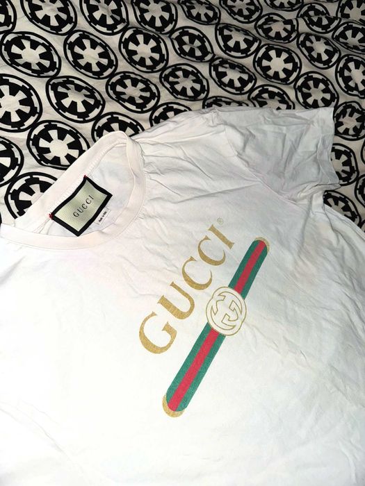 Tricou GUCCI classic Logo, marimea L, stare foarte buna