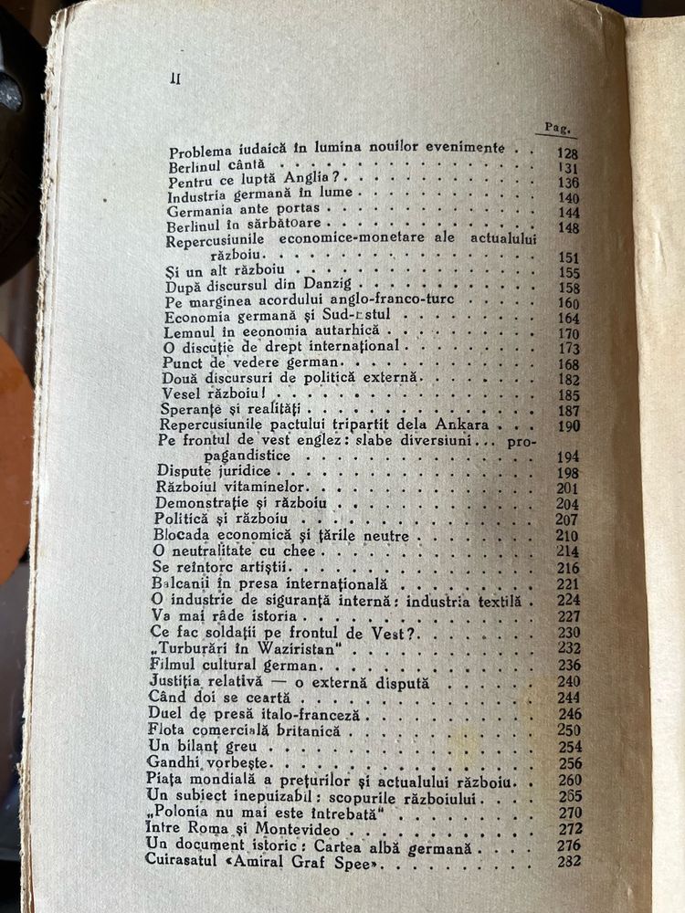 UN AN DECISIV 1939/1940 , Al. Constant, Princeps, Carte Veche