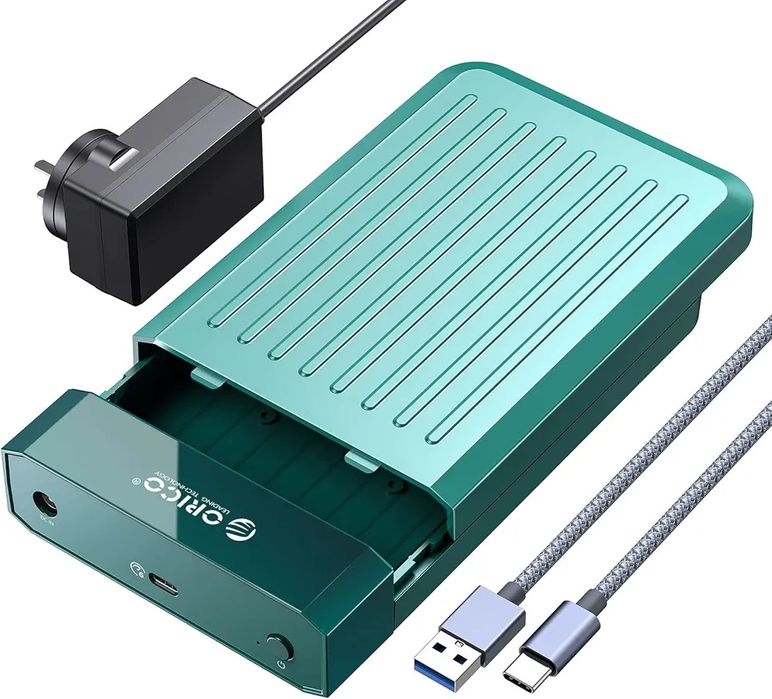 ORICO Кутия за твърд диск 3.5 инча USB C без инструменти Външен SATA H