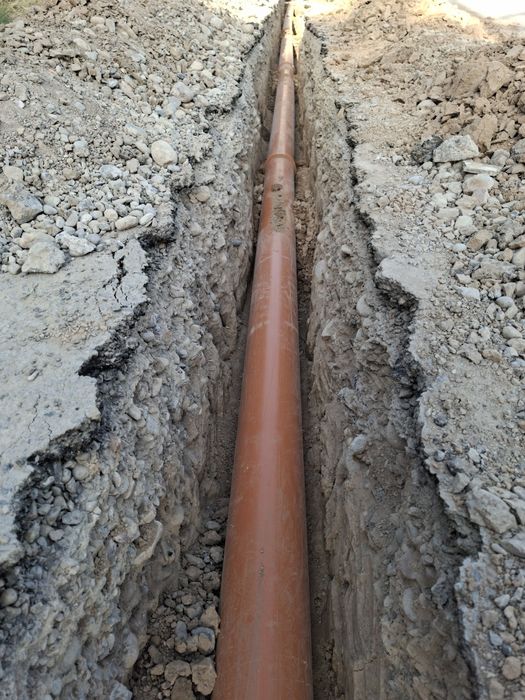 Урачи Transhiya Santexnik ishlari Qazish Podvol Truba yotqizish Yama