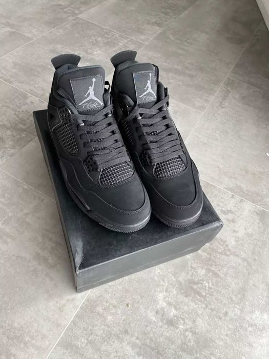 Jordan 4 Black Cat (40.5/41/42/44) FULLBOX | Livrare cu verificare