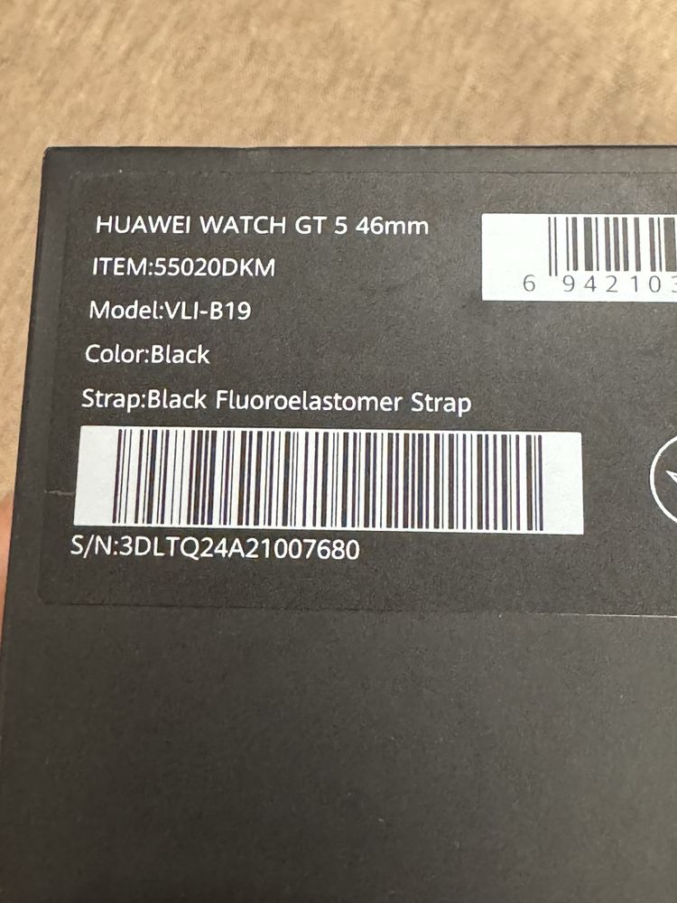 smart часовник huawei GT5 46mm с гаранция
