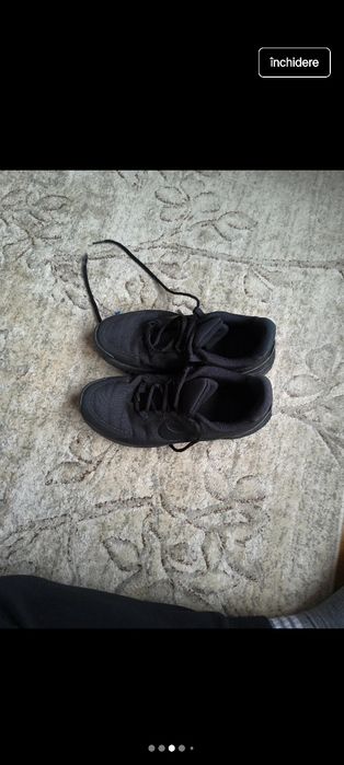 Papuci Nike negri antrenament interior