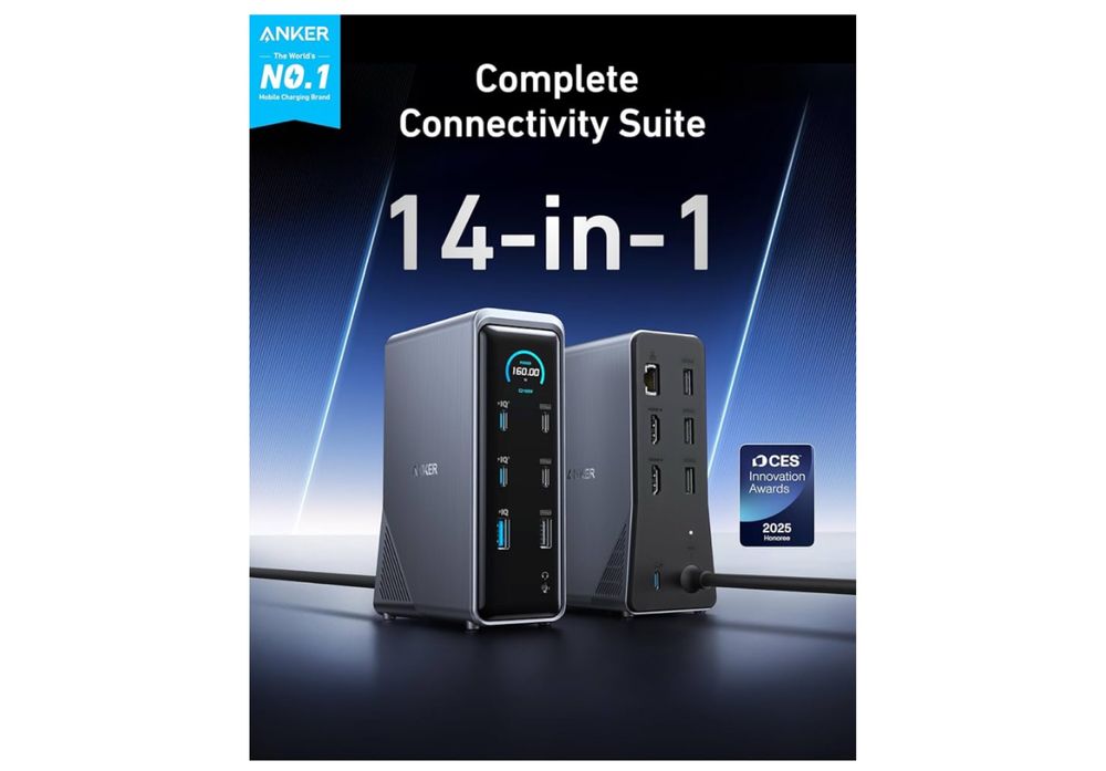 Док станция Anker Prime Charging Docking Station (14-in-1)