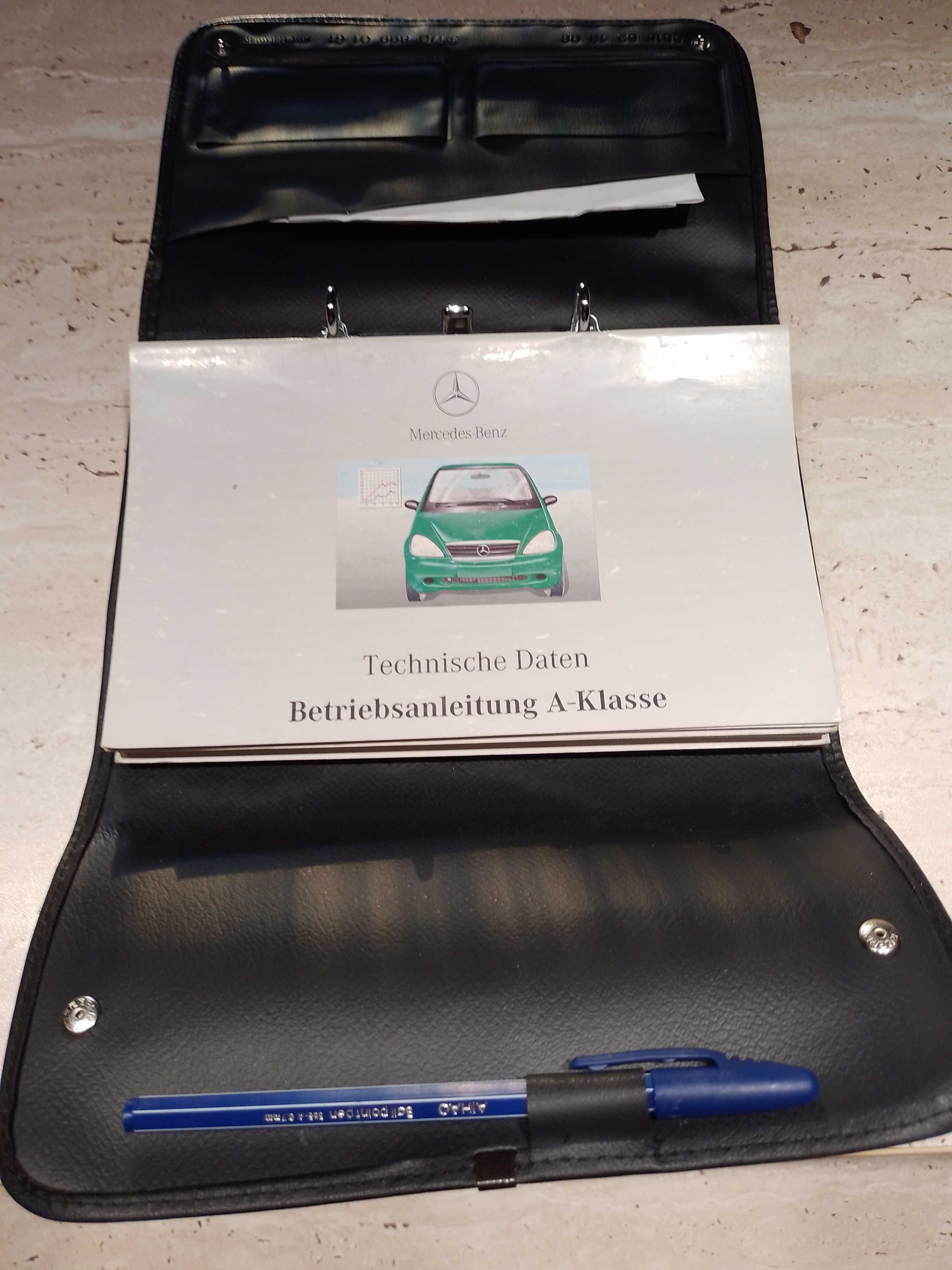 Mercedes A Klasse - manual Service + Mapa de Bord