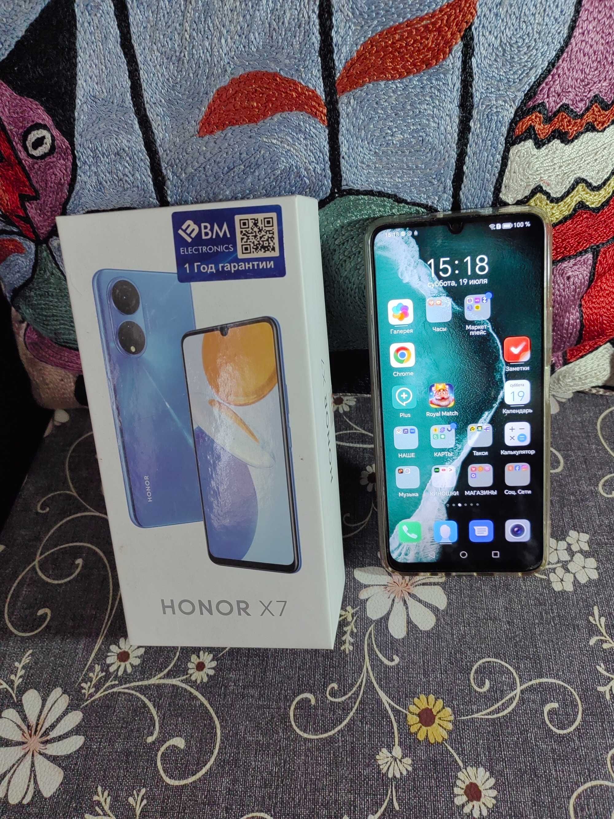 Срочно Honor X7 в идеальном состоянии
