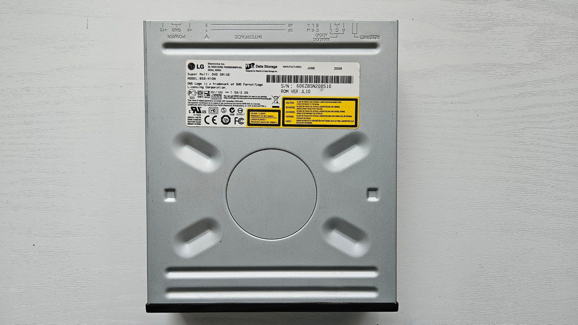 LG Super Multi DVD Drive  6SA-H10N