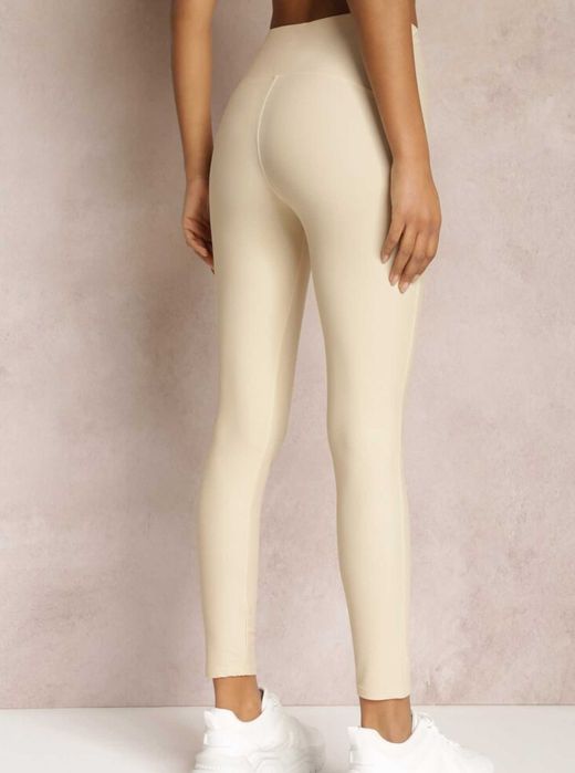 Colanti vanilie/bej deschis, material f calitativ, nou cu eticheta, S