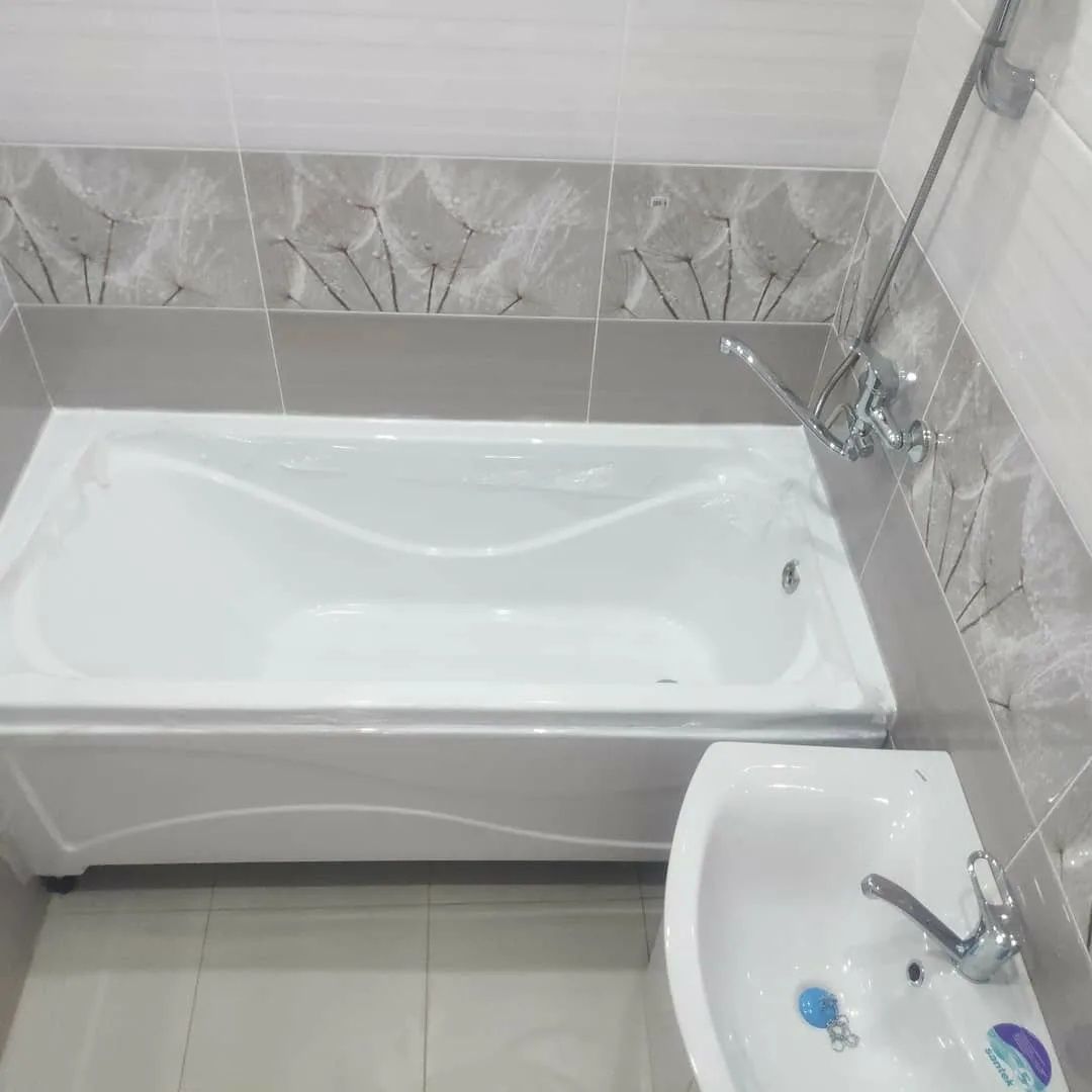 Ремонт  ванная  комната  под ключ.