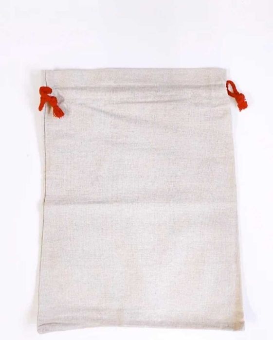 Подарочный мешочек Новогодняя посылка  текстиль 30х40 см