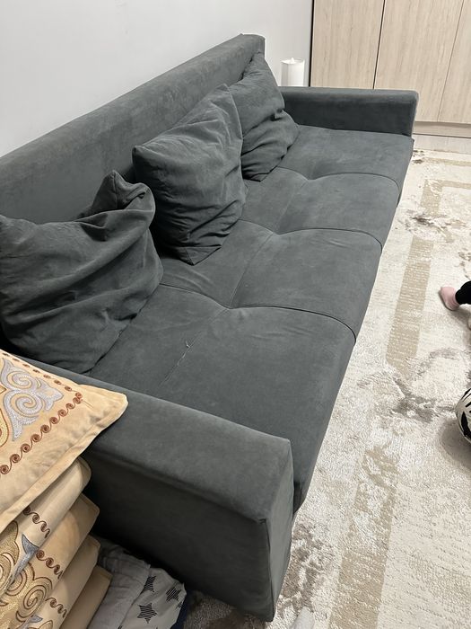 Диван тканевый 80x210