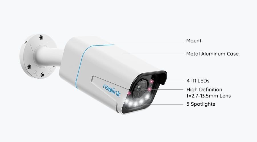 Camera de supraveghere Reolink P430 zoom optic 5x rezolutie 8MP - 4K