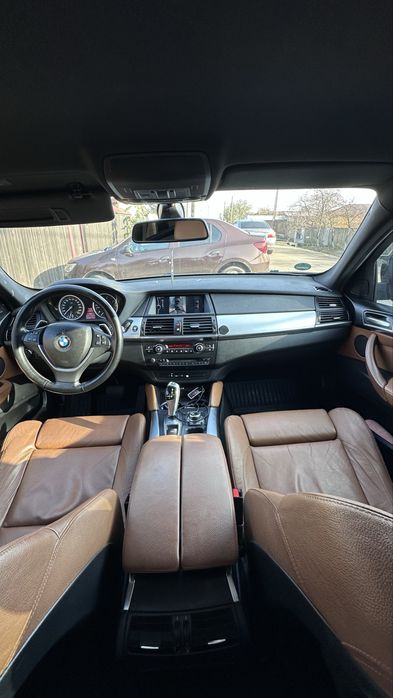 BMW X6 2013 Facelift –3.0 Diesel, 245 CP – Negru / Interior Coniac