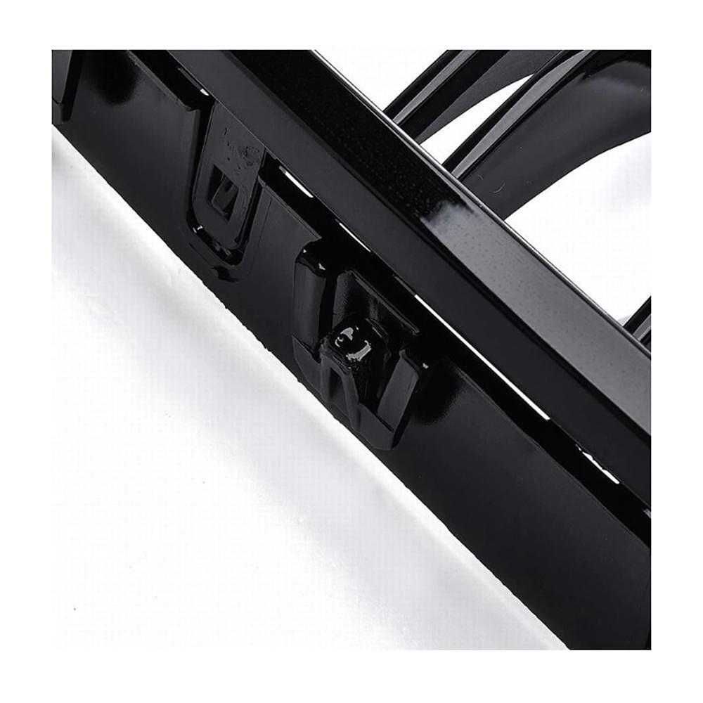 Двойни бъбреци решетки, BMW F10, F11 М5 тип, след 2010 г., черен гланц