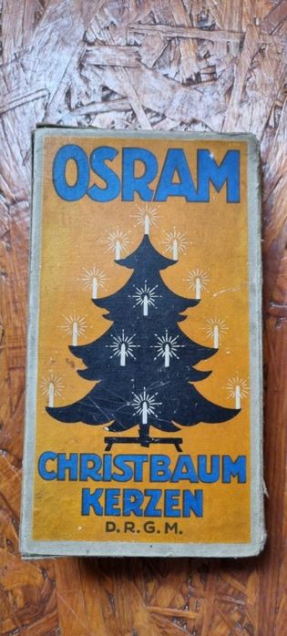 Becuri Osram instalație pom veche