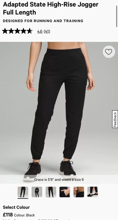 Оригинален Дамски Спортен Панталон Adapted High-Rise Jogger Lululemon