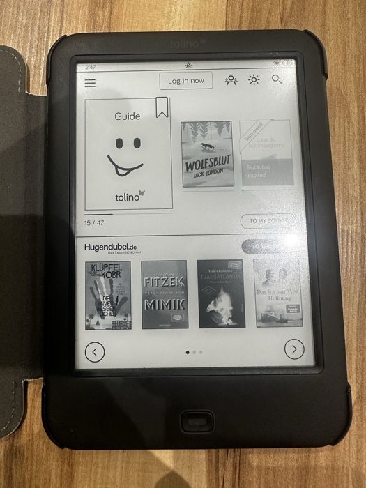 Електронен четец  Tolino shine 2 HD