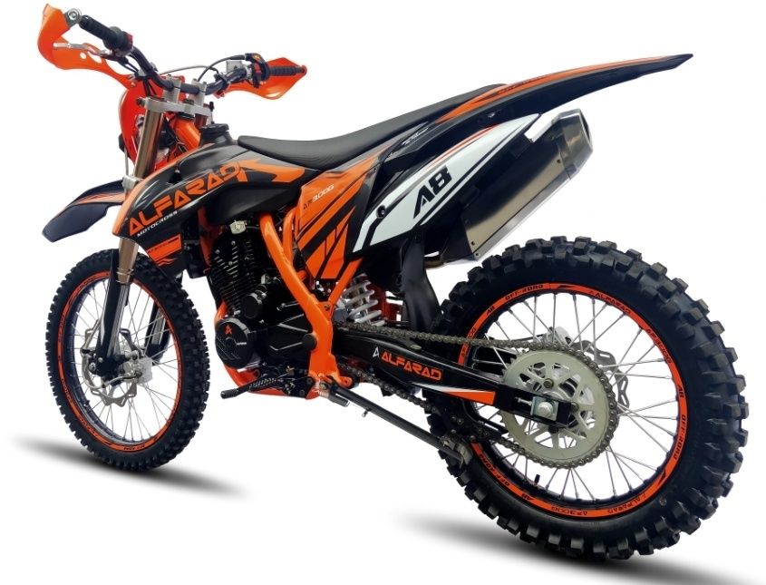 Cross Dirt Bike Enduro Alfarad A8 de 300cc 22/18 inch