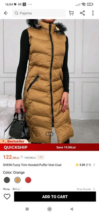 Vesta dama marimea L noua