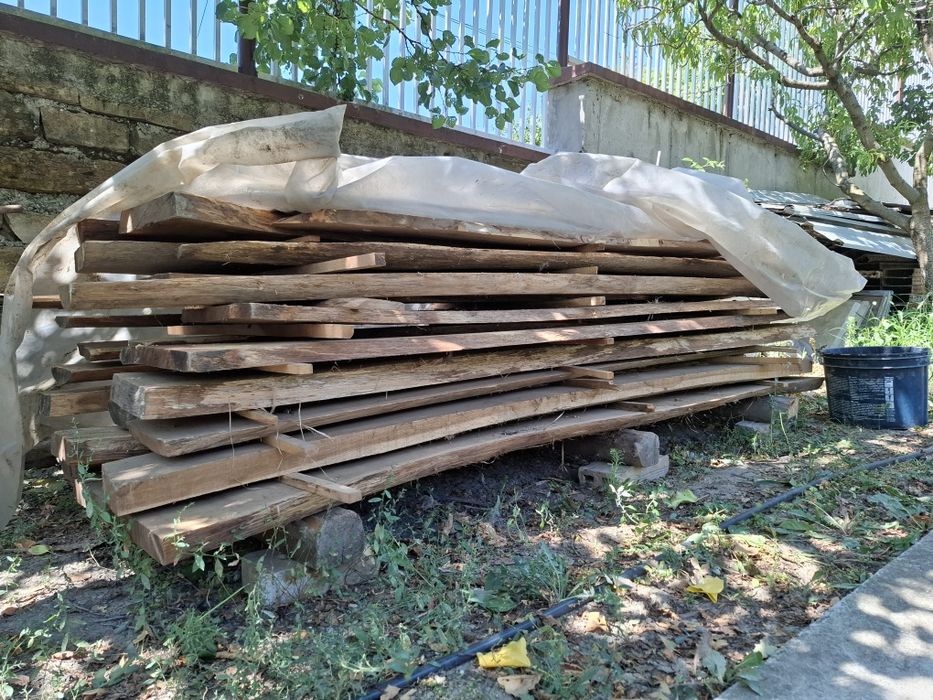 Дървен материал дъбови талпи