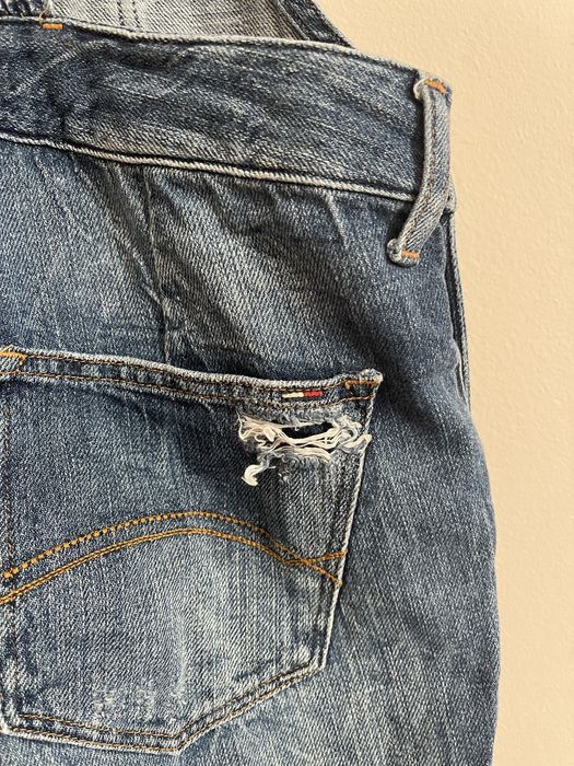 Salopeta denim Tommy Hilfiger marimea 26