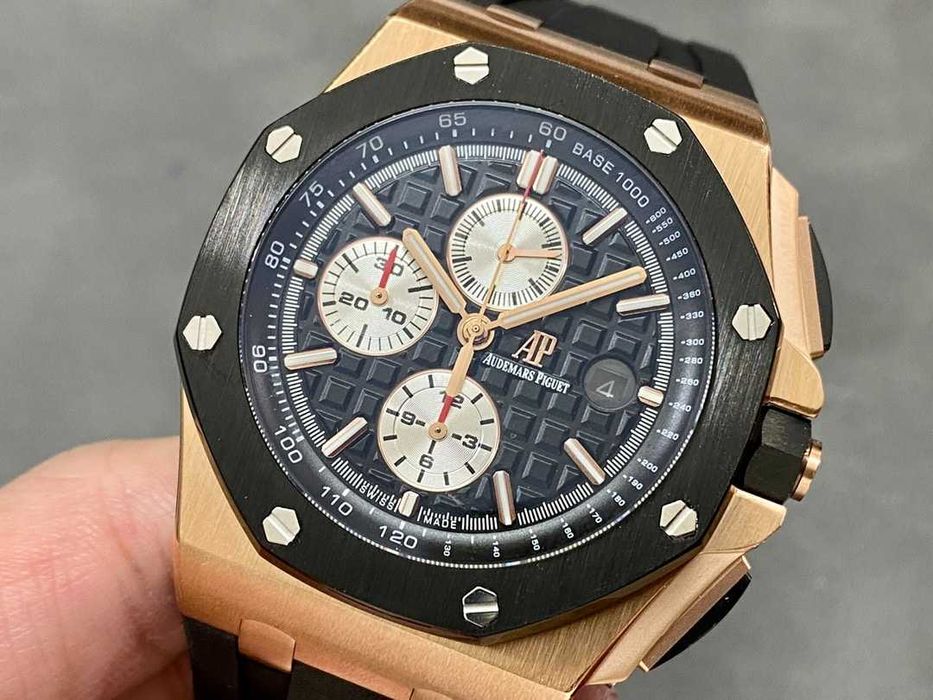 audemars piguet royal oak offshore златисто/черно базал