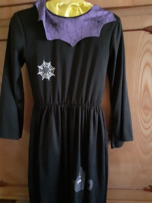 Costum carnaval ,  pisica, vrajitoare , paianjen  până la 8 ani