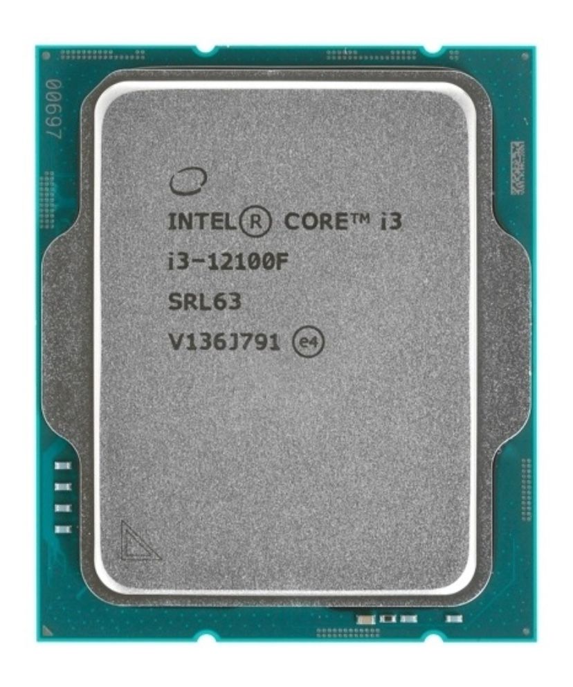 Процессор intel core i3 12100f
