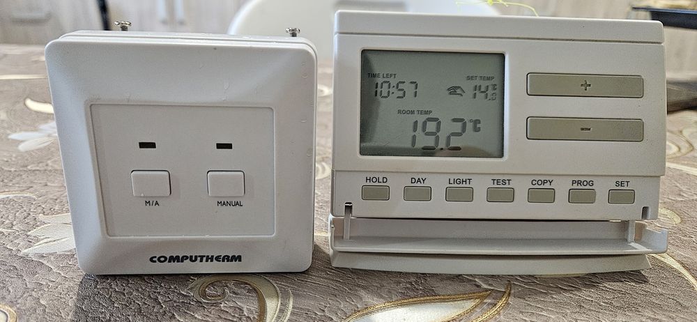 Termostat digital wireless Computherm Q7 RF in stare bună de funcționa