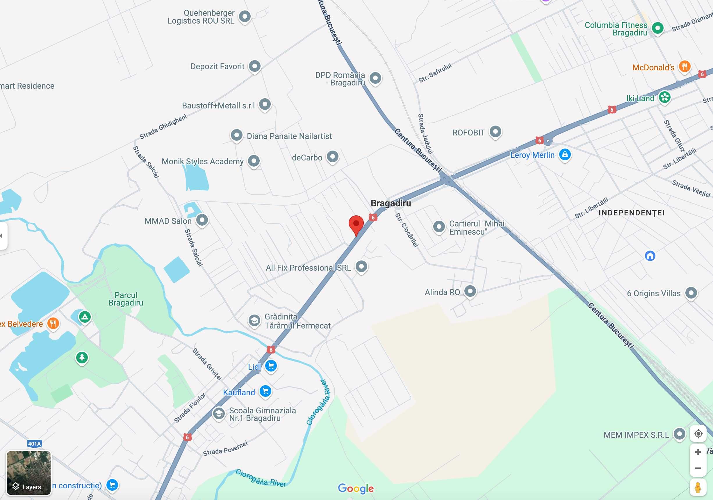 Teren de vanzare Soseaua Alexandriei, Bragadiru, 687mp, 170 Euro/mp