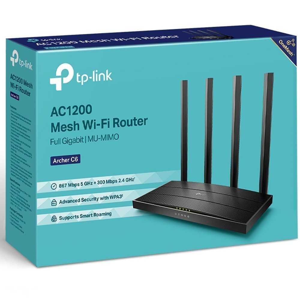 НОВЫЙ Оригинал C6 wi fi Роутер A6 Tp-Link Archer  Гигабитное sotiladi