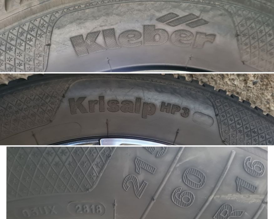 Set 4 anvelope de iarna Kleber 215/60R16 99H M+S