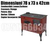 Soba Maro Plita Cuptor Bucatarie Gatit Stanga 6KW LIVRARE GRATUITA SB