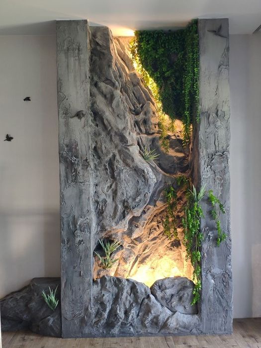 Декоративный искусственный камень скалы