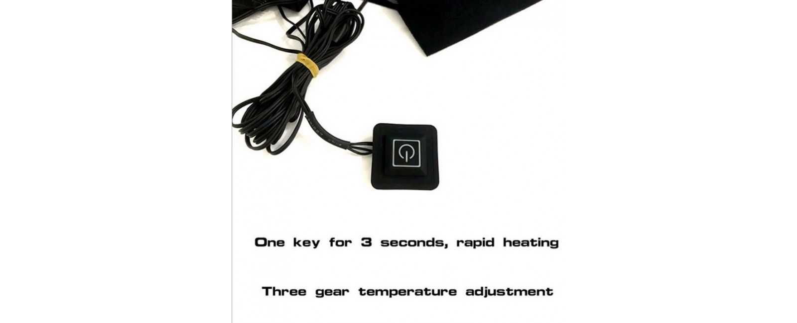 USB платнени подложки с нагревател за топло яке през зимата 5 в 1