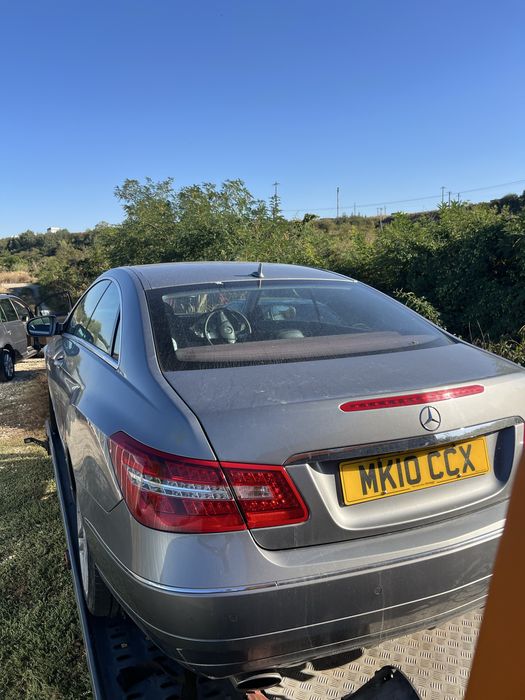 Mercedes e350 coupe fara motor si cutie