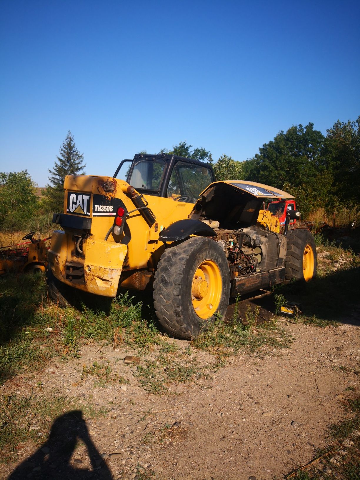 Dezmembrez telescopic Caterpillar TH350B