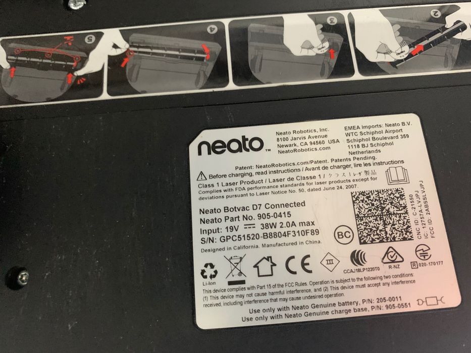 Aspirator Robot Neato D7CONECTAT, Pana La 160 MP