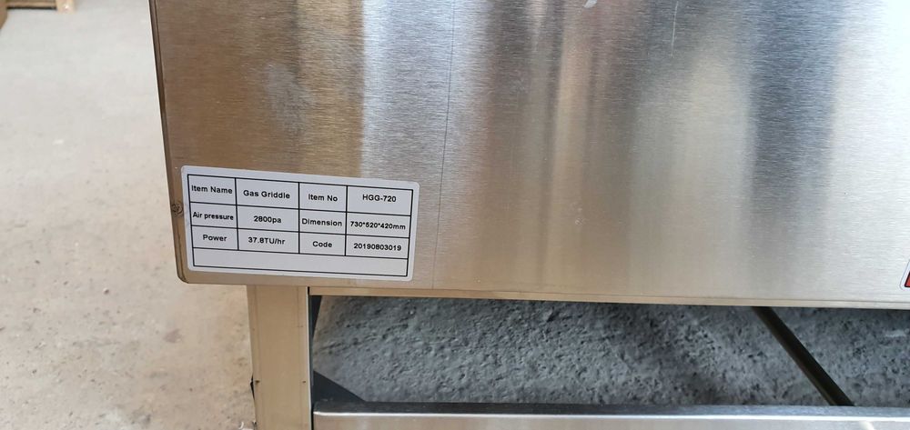 Echipamente profesionale plita gatit GAZ TRANSPORT GRATUIT