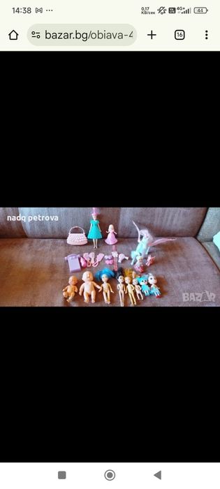 Кукли,плюшени играчки, активна  музикална гимнастика за бебе