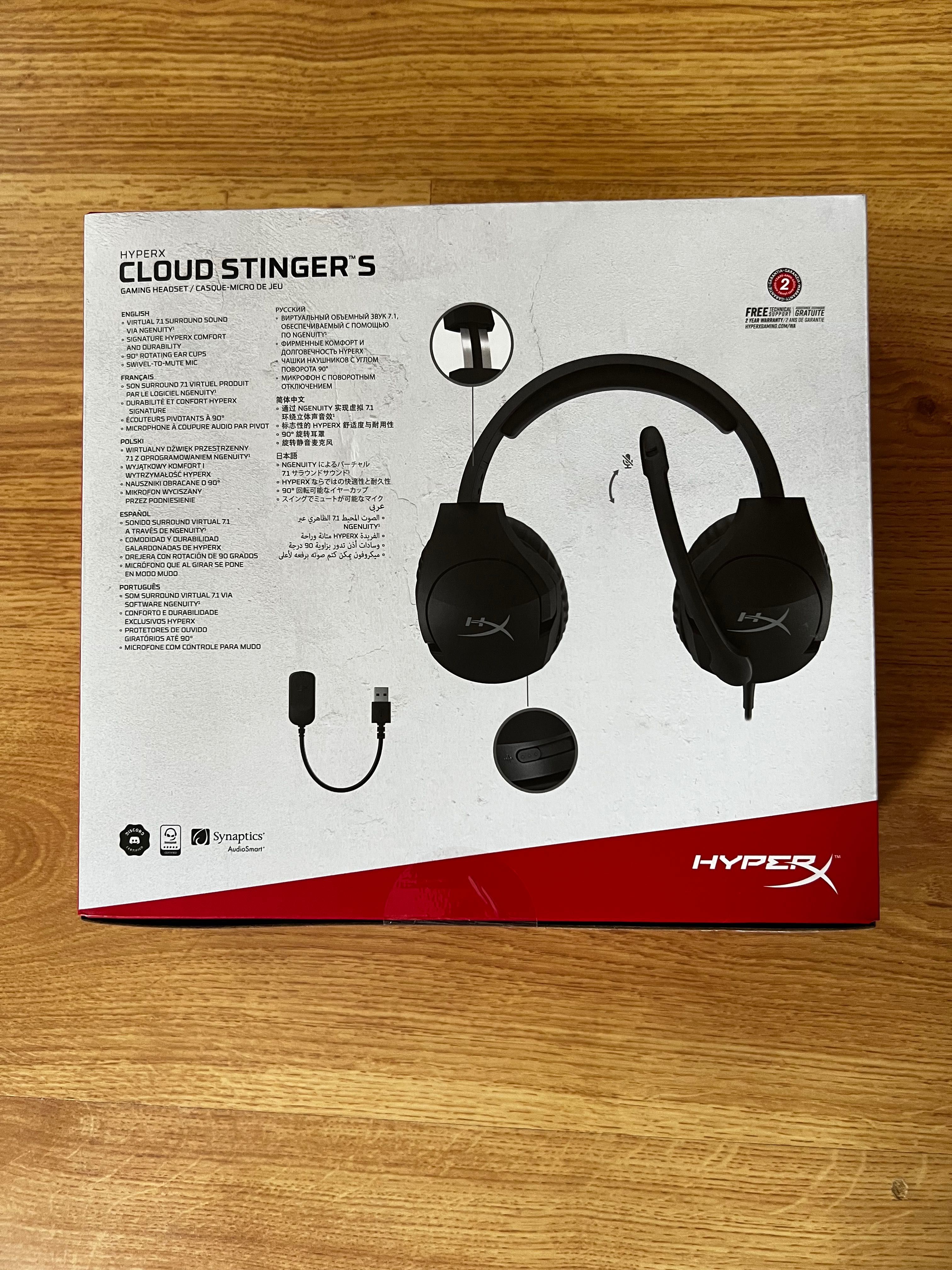 Гейминг слушалки HyperX - Cloud Stinger S, виртуален 7.1 съраунд звук