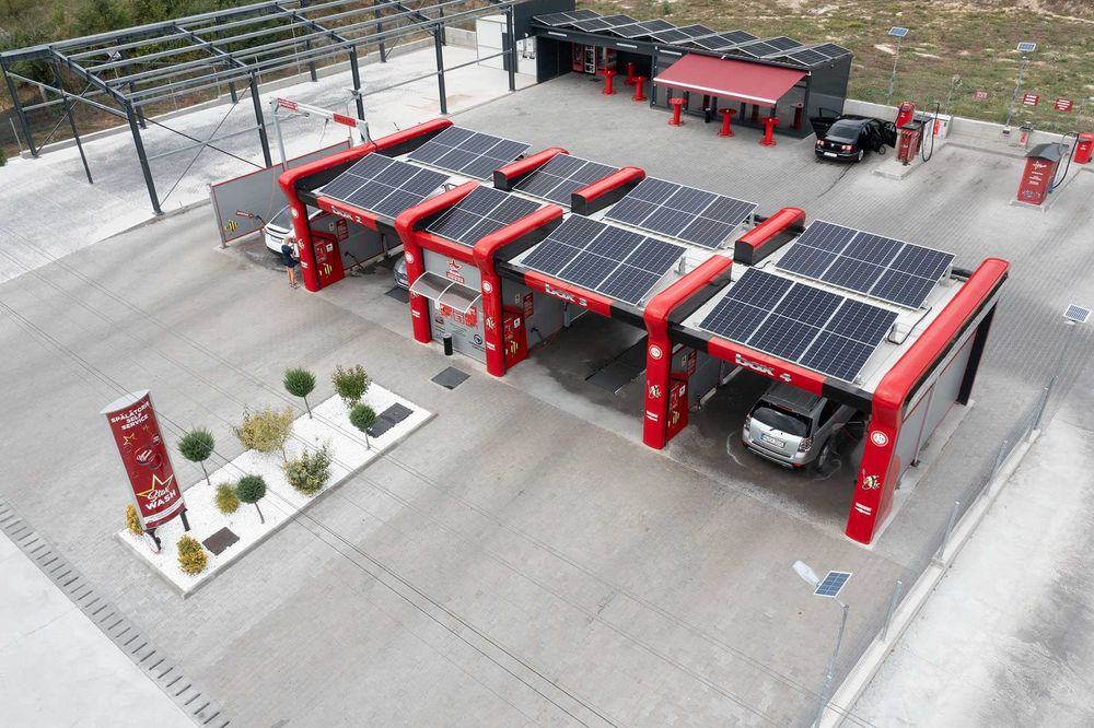 Spălătorie auto self service 4 boxe +Fast Food, terasa & teren 1040mp