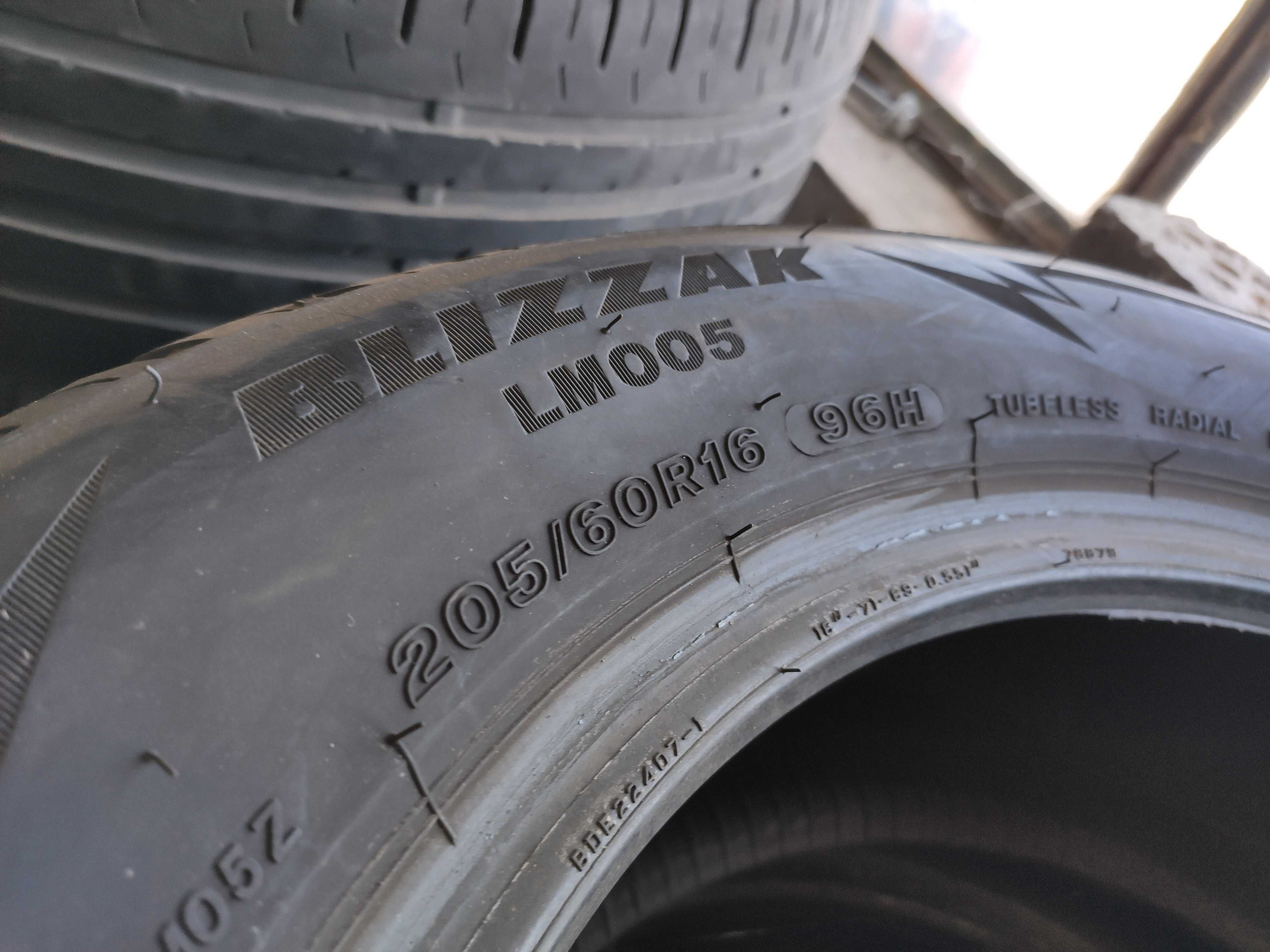 4бр Зимни Гуми 205 60 16 - Bridgestone - DOT 20, 22