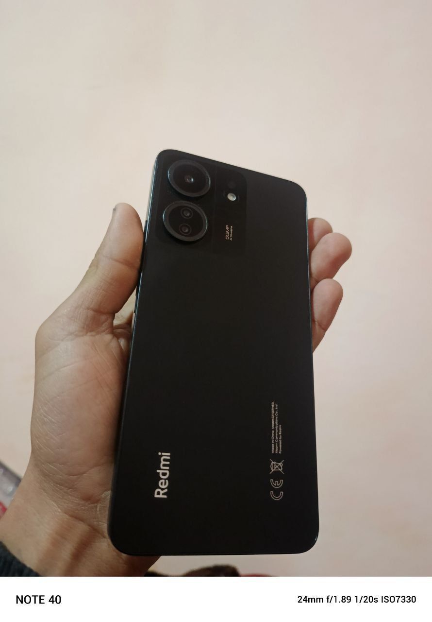 Redmi 13C xotirasi 8+4 ga 256gb idial tel