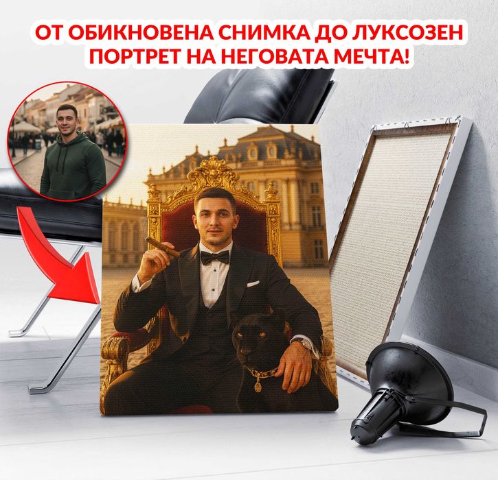 Уникален подарък – Портрет по снимка до 24 часа