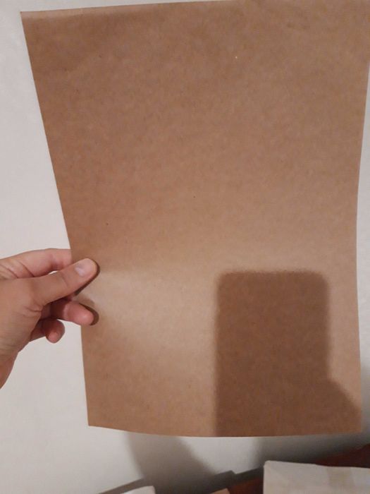 Бумага крафт коричневая А4 70 гр