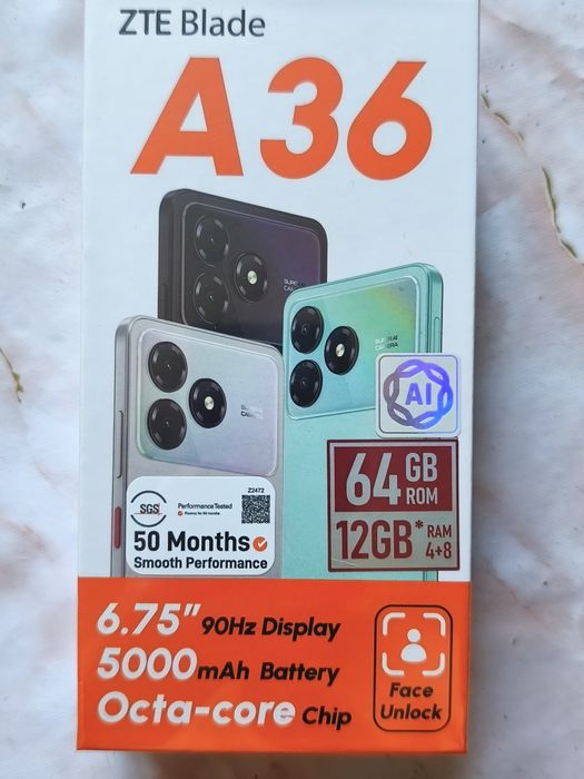 Смартфон ZTE Blade A36