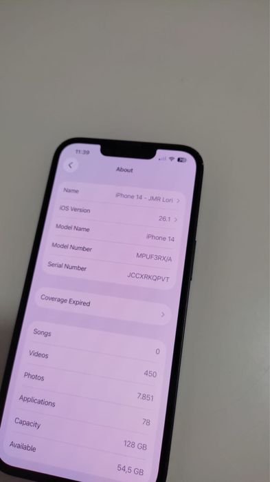 Iphone 14 128 GB