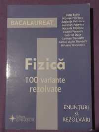 Culegere FIZICA: 100 de variante, editura Gimnasium