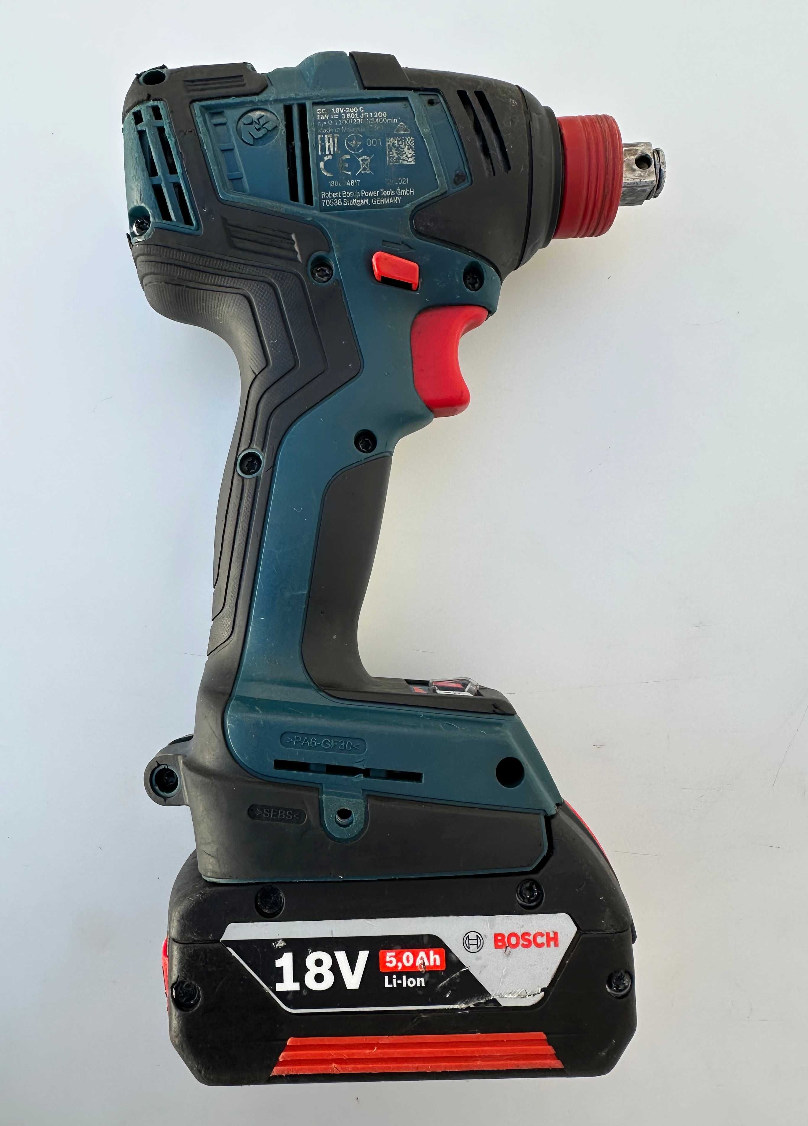 Bosch GDX 18V-200 C - Безчетков акумулаторен гайковерт
